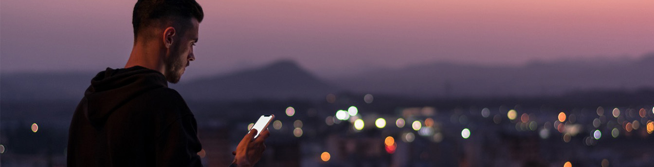 Bakgrunnsmedium i banneren for Alt om roaming